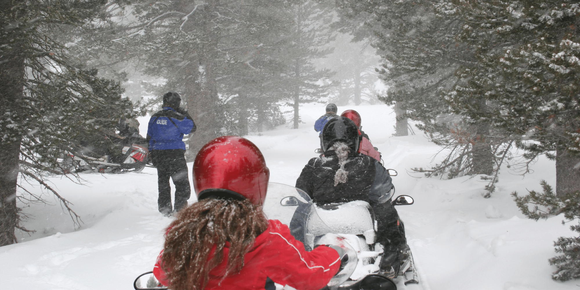 Snowmobiling at the Owl's Nest