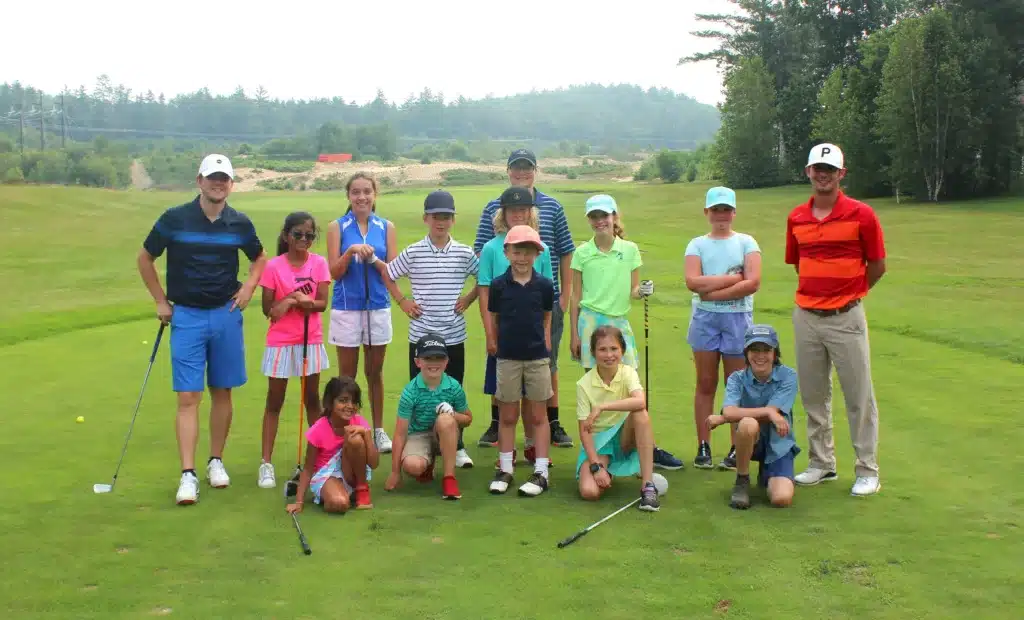 junior golf camp at owls nest resort