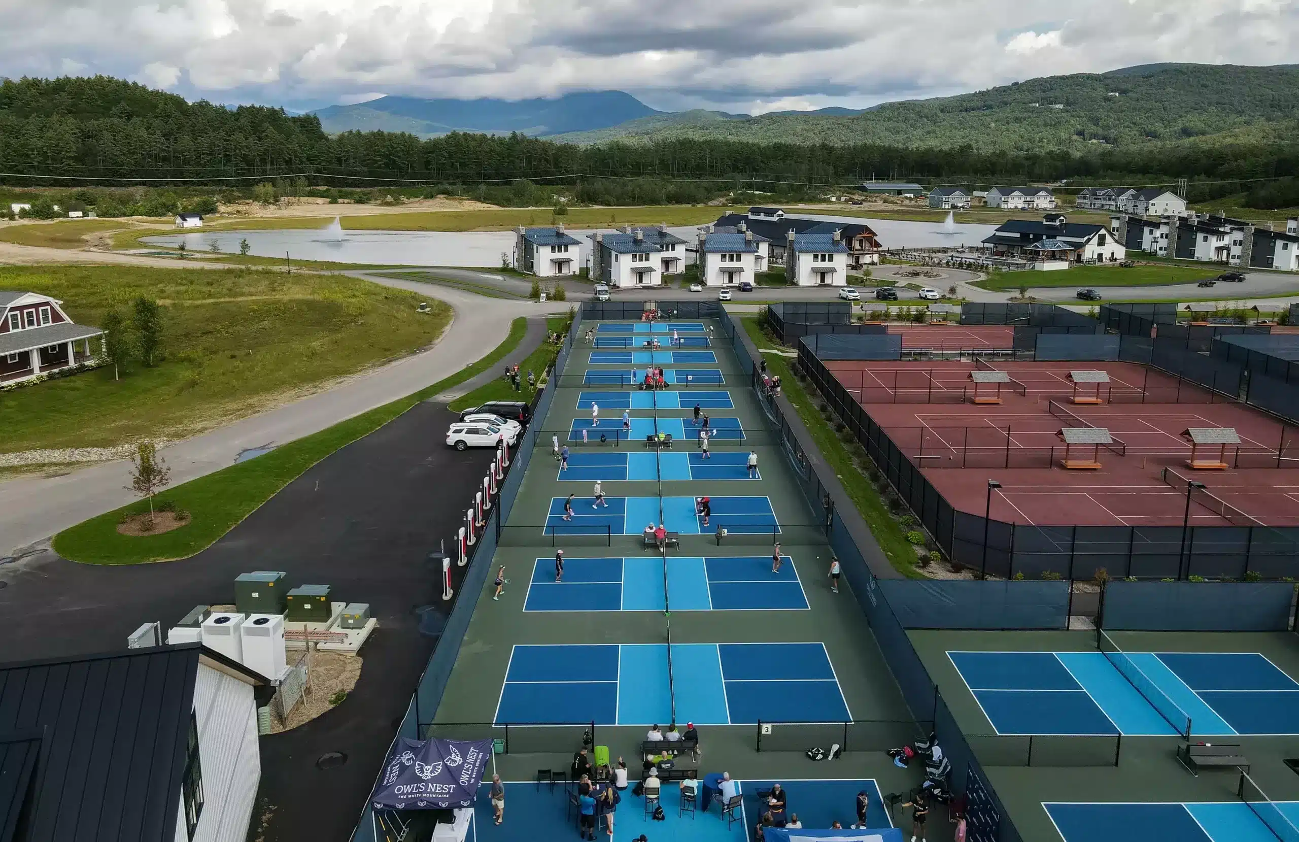 racquet team at owls nest resort