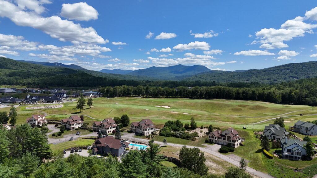 Owl’s Nest Resort in the White Mountains of New Hampshire during spring